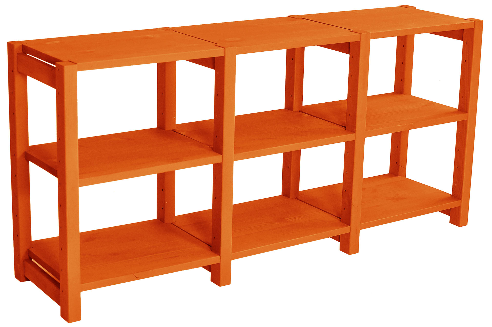 TV Bänk, 120 x 40 x 58 cm, 3 sektioner, välj färg - SCALA CLASSIC - 3