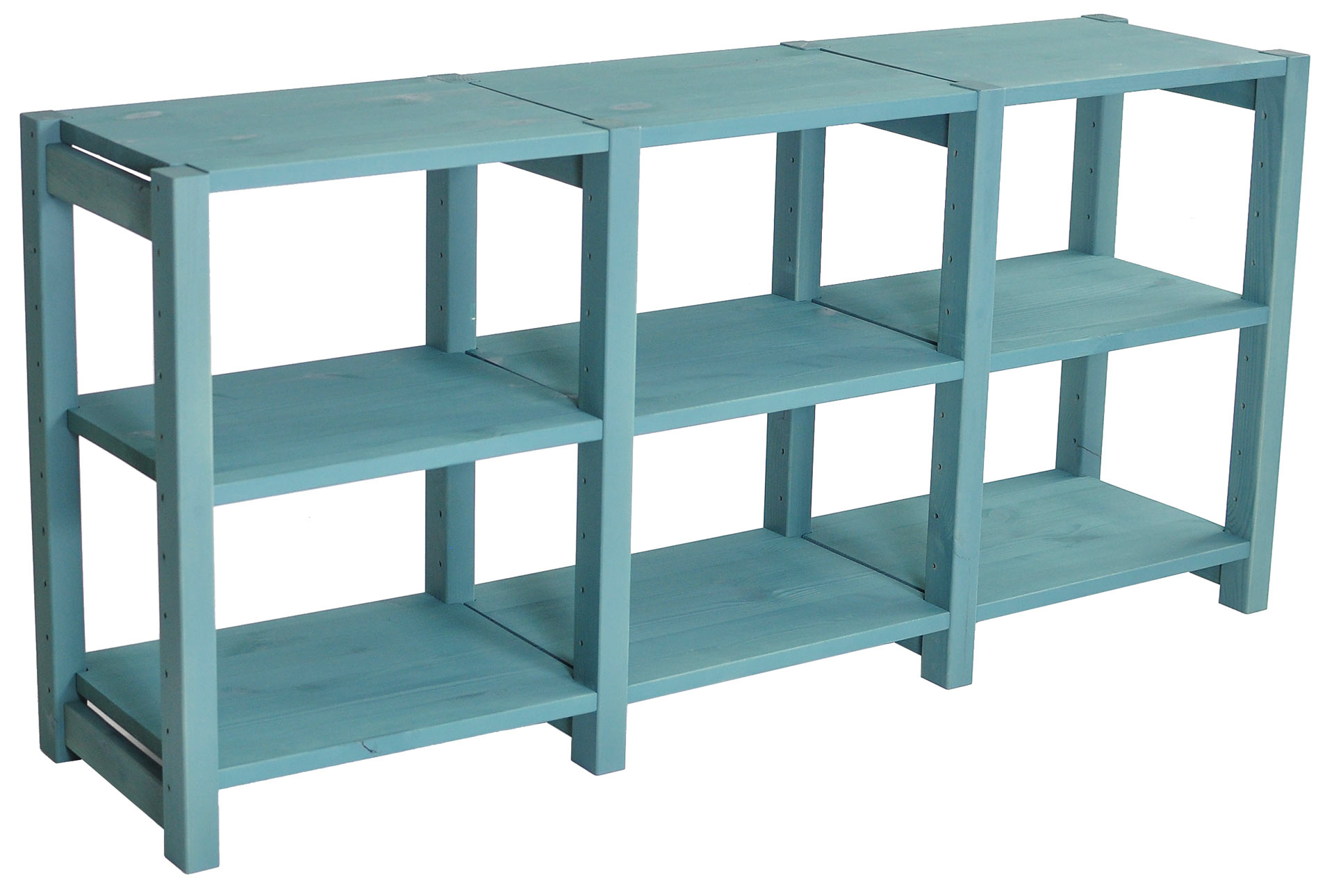 TV Bänk, 120 x 40 x 58 cm, 3 sektioner, välj färg - SCALA CLASSIC - 2