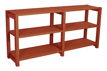 TV Bänk, 120 x 30 x 58 cm, 2 sektioner, välj färg - SCALA CLASSIC