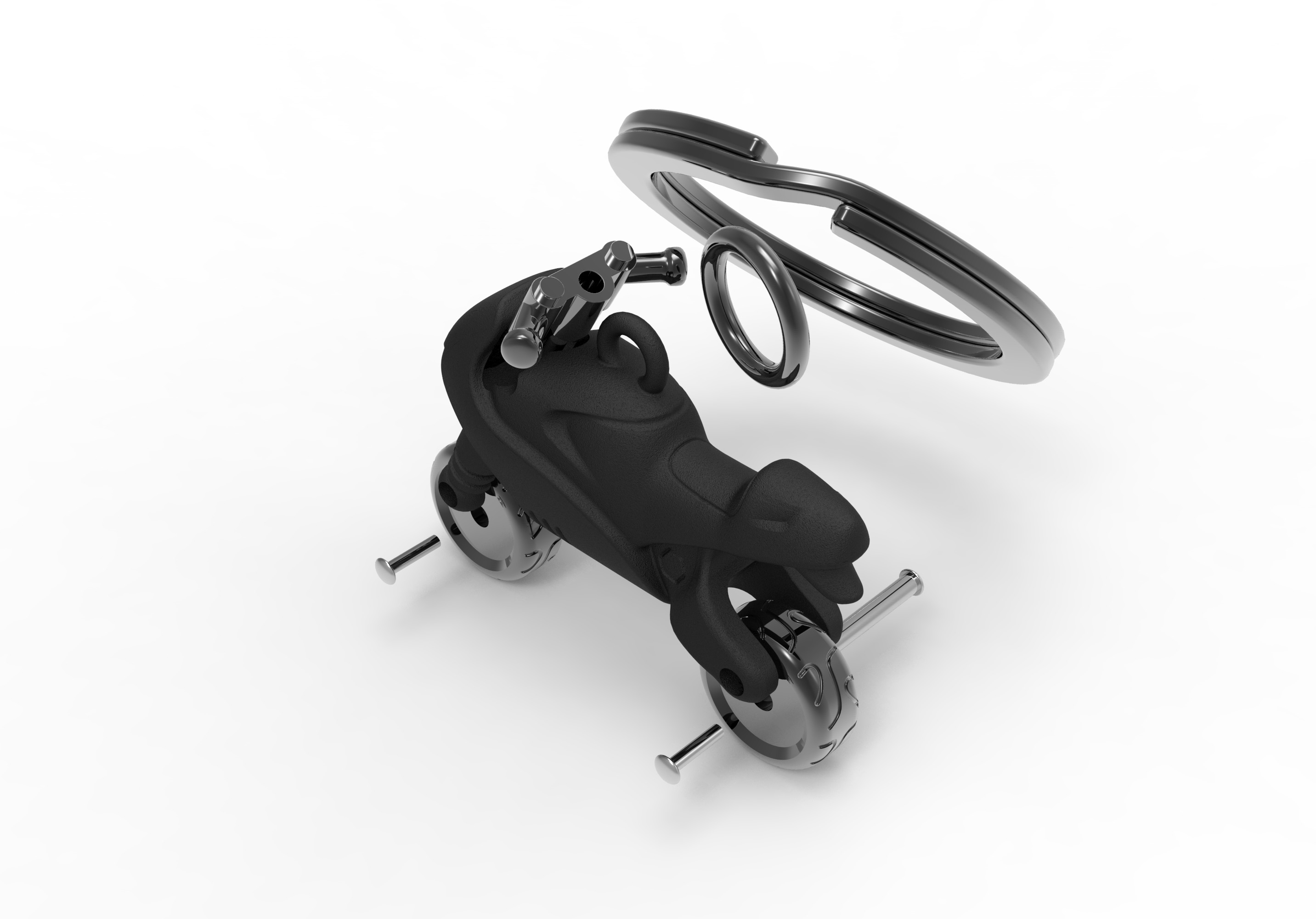 Nyckelring/Berlock Motorcykel - 2