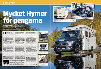 Digital fil: PROVKÖRT: HYMER TRAMP S 680. Husbil & Husvagn 1/2021