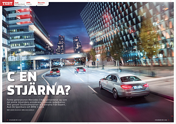 Vi Bilägare 2021/12 Biltest: Audi A5 Sportback / BMW 3-serie / Mercedes C-klass