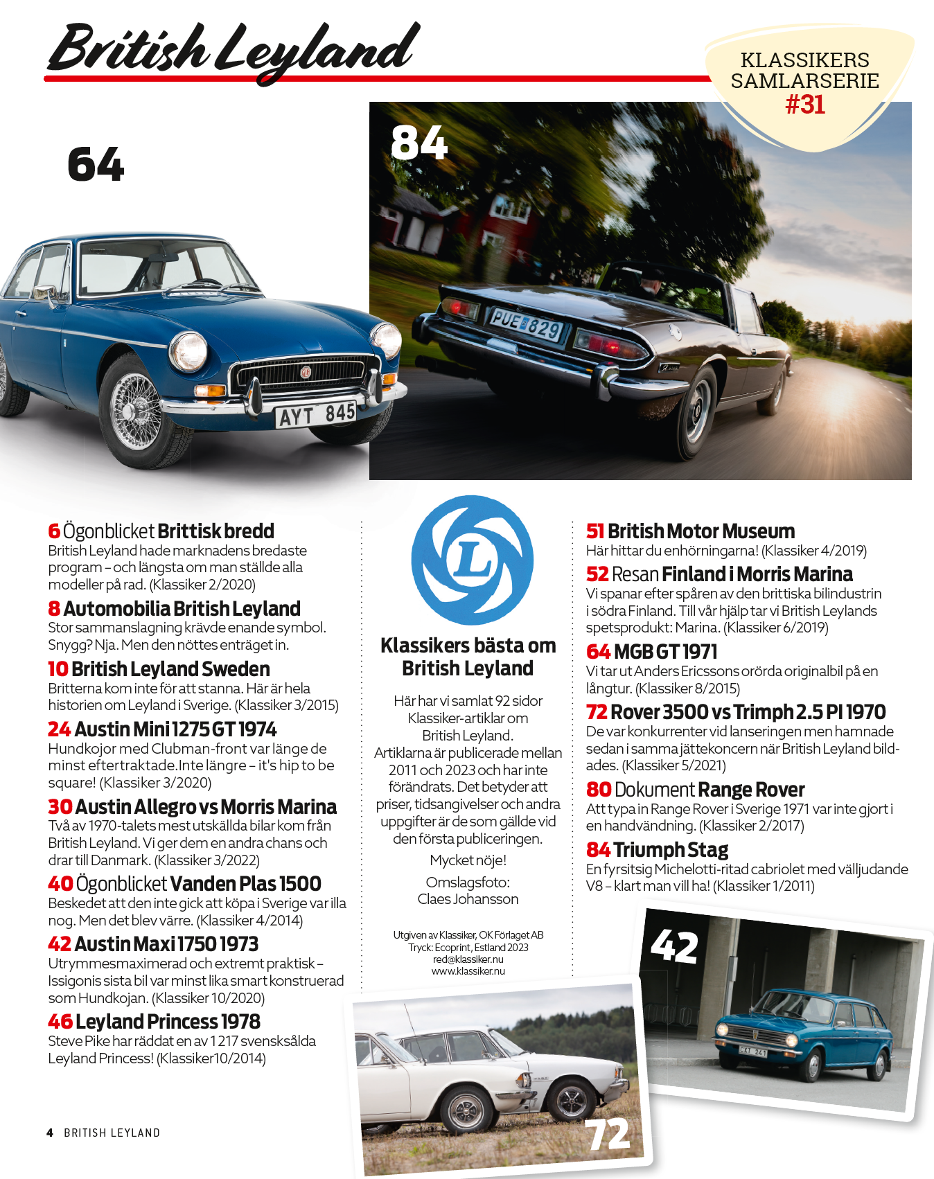 Paket BMC & British Leyland - 3