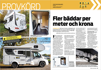Digital fil: PROVKÖRT: CARADO A 132 Husbil & Husvagn 3/2021