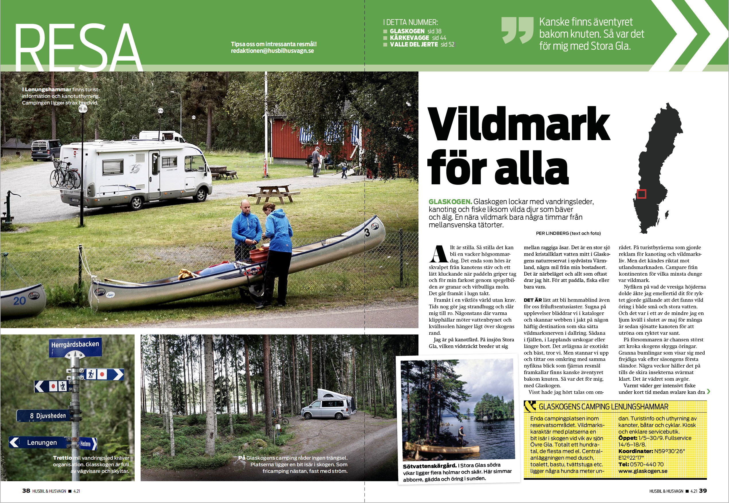 Digital fil: RESA 4.2021: GLASSKOGEN, LAPPLAND, SPANIEN