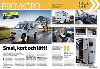 Digital fil: PROVKÖRT: KNAUS VAN TI 550 MF VANSATION. Husbil & Husvagn 4/2021