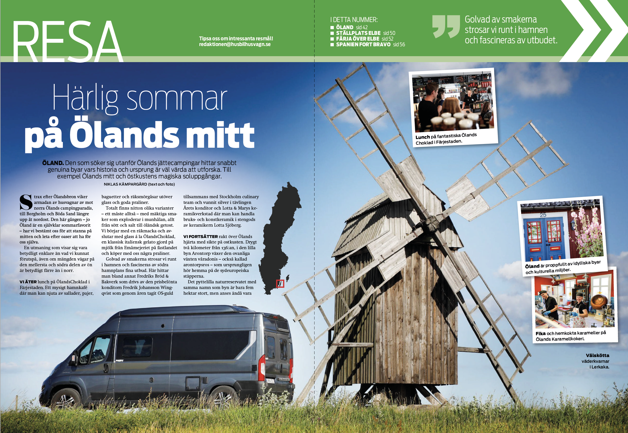 Digital fil: RESA 5/2021 - ÖLAND/TYSKLAND ELBE/SPANIEN FORT BRAVO