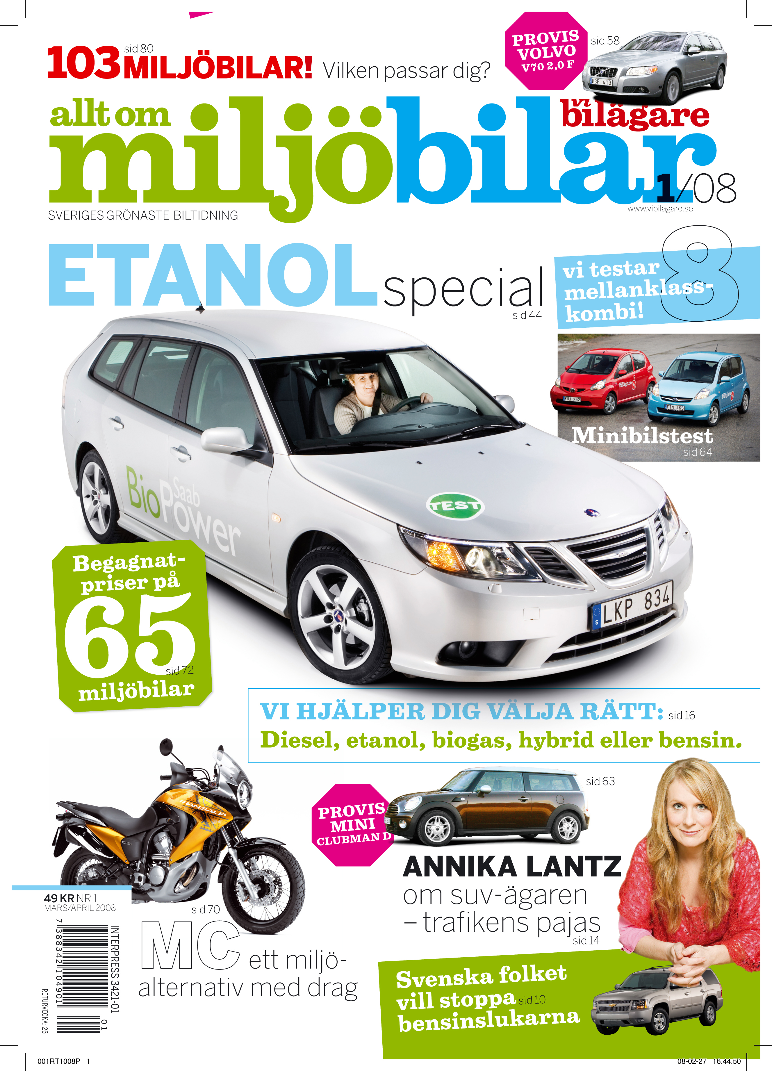 Allt om Miljöbilar 2008-01