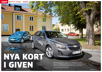 PDF 2012/13 Test: Ford Focus Kombi, Hyundai i30 Kombi, Chevrolet Cruze Kombi