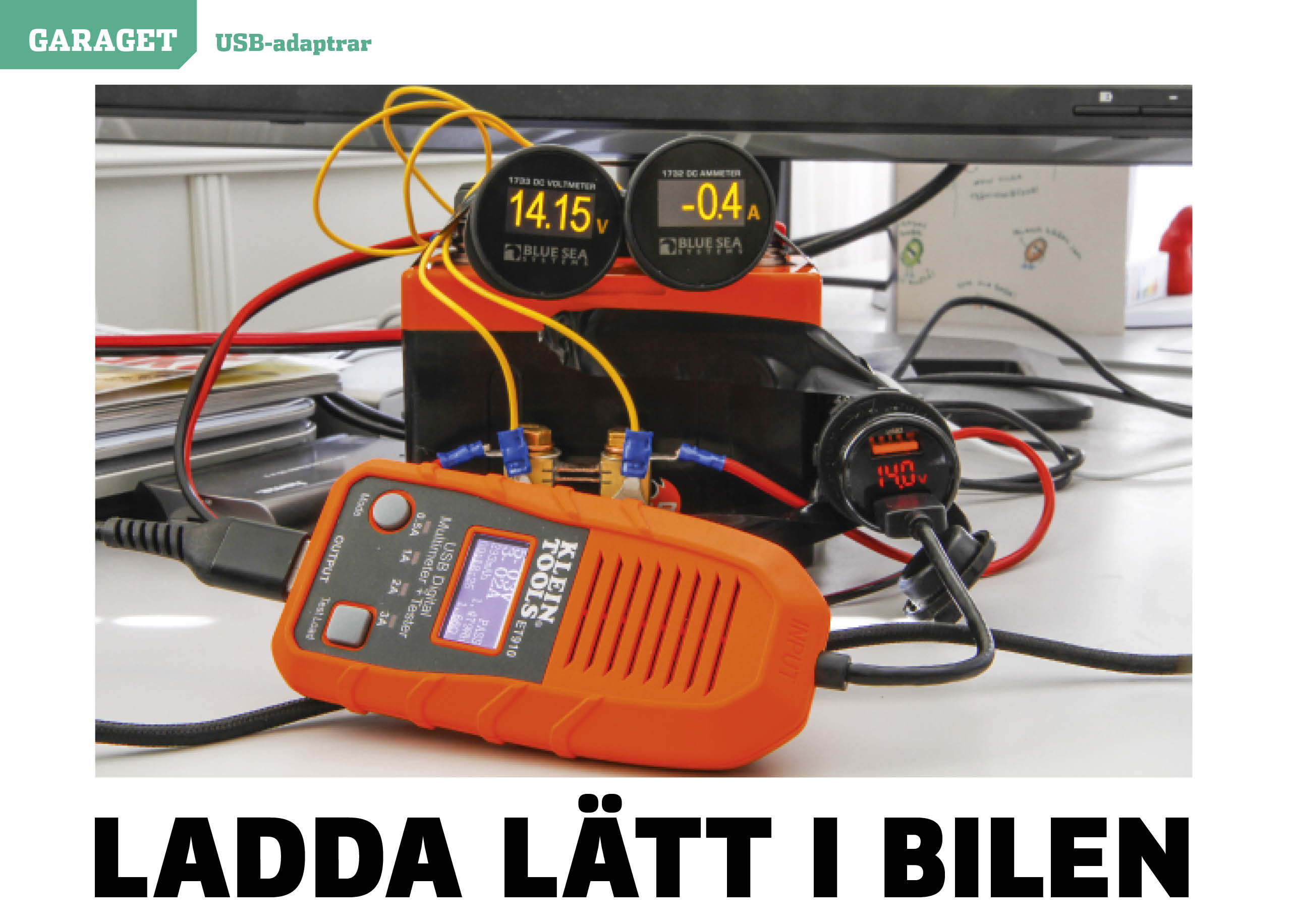 Vi Bilägare 2021-08 Garaget: USB-adaptrar