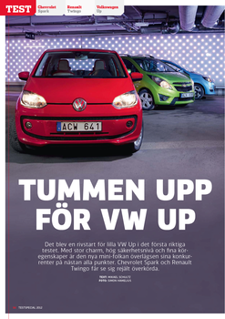 PDF 2012/06 Test: Chevrolet Spark, Renault Twingo, Volkswagen Up