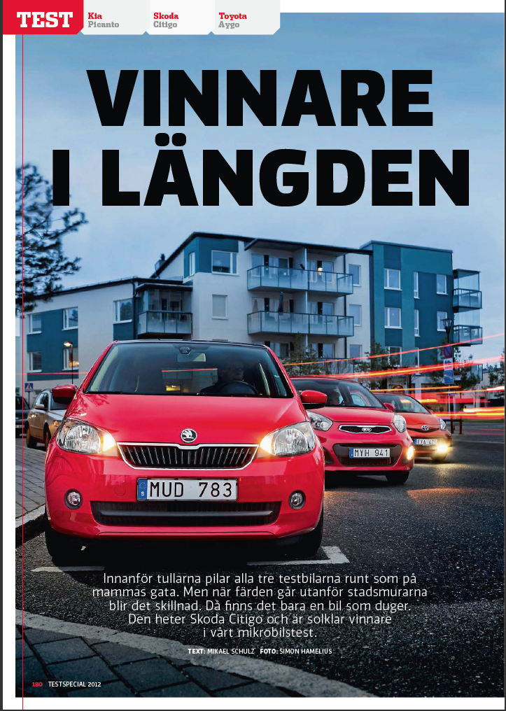 PDF 2012/18 Test: Kia Picanto, Skoda Citigo, Toyota Aygo
