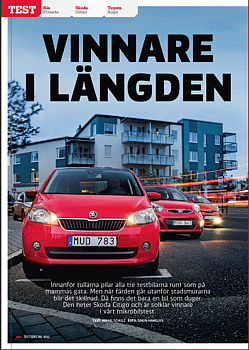 PDF 2012/18 Test: Kia Picanto, Skoda Citigo, Toyota Aygo