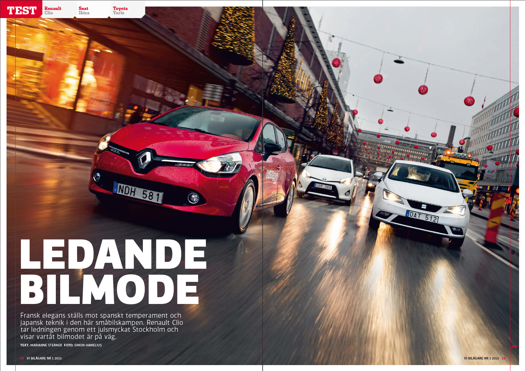 PDF 2013/01 Test: Renault Clio, Seat Ibiza, Toyota Yaris