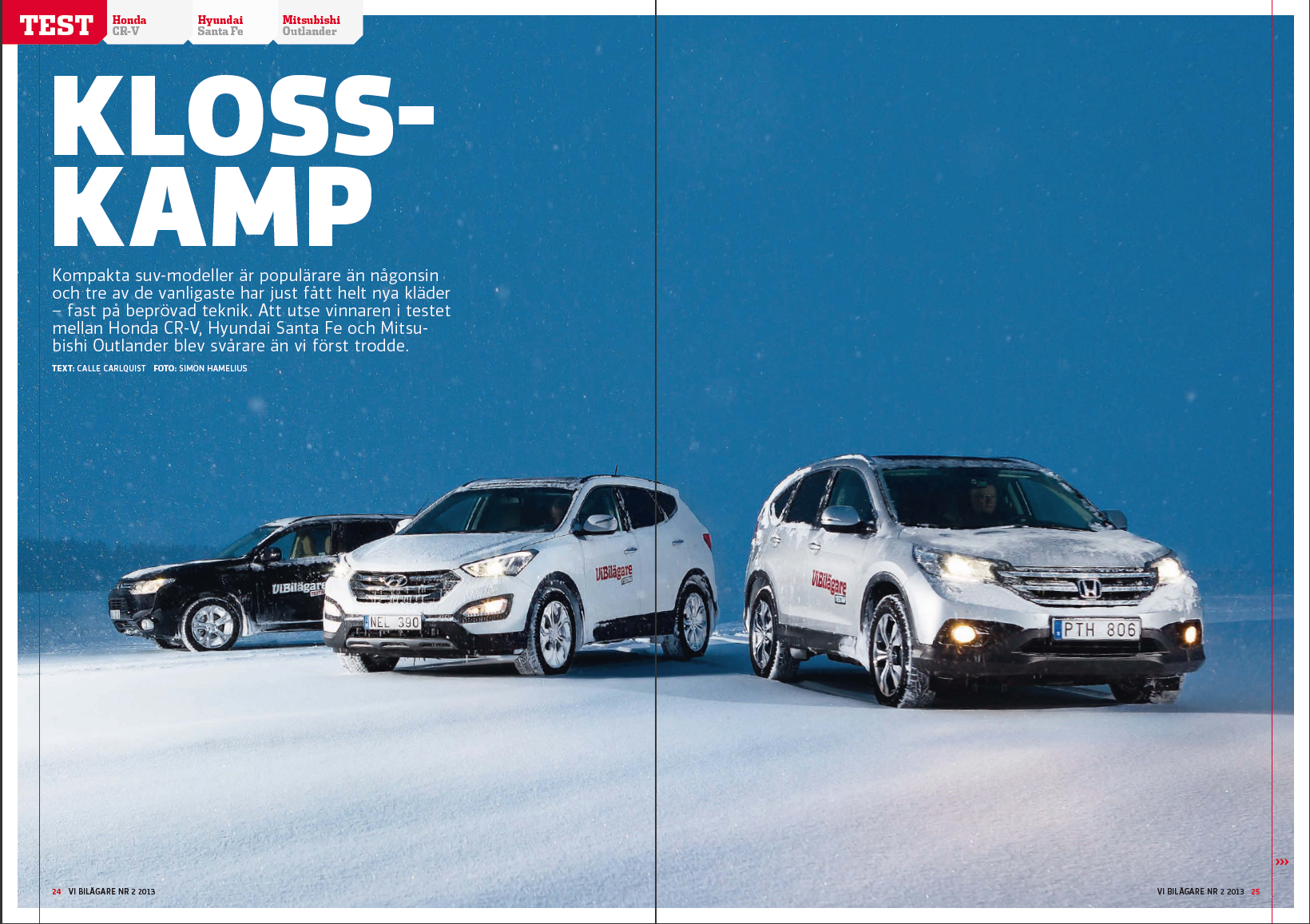 PDF 2013/02 Test: Honda CR-V, Hyundai Santa Fe, Mitsubishi Outlander