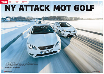 PDF 2013/03 Test: Seat Leon, Toyota Auris, Volkswagen Golf