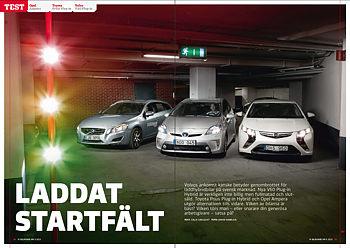 PDF 2013/05 Test: Opel Ampera, Toyota Prius Plug-in Hybrid, Volvo V60 Plug-in Hybrid