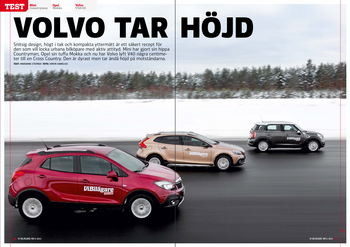 PDF 2013/06 Test: Volvo V40 Cross Country, Opel Mokka, Mini Countryman