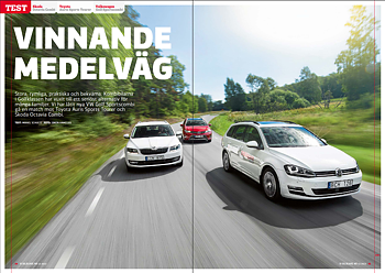 PDF 2013/13 Test: Volkswagen Golf Sportscombi, Toyota Auris Sports Tourer, Skoda Octavia Combi
