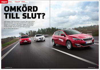 PDF 2013/16 Test: Mazda3, Peugeot 308, Volkswagen Golf