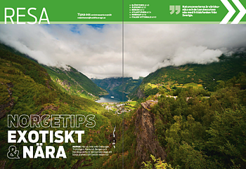 Digital fil 04/13 Resa Klövestigen, Ålesund, Bergen, Atlantvägen, Nordkap, Vittoriale
