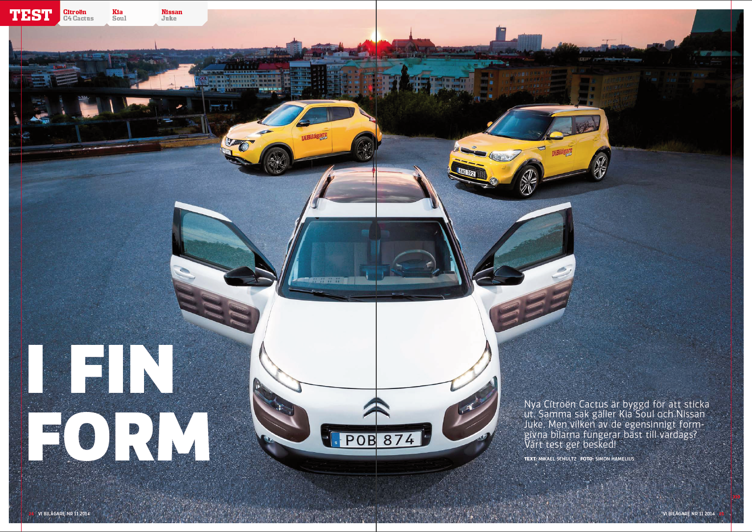 PDF 2014/11 Test: Citroen C4 Cactus, Kia Soul, Nissan Juke
