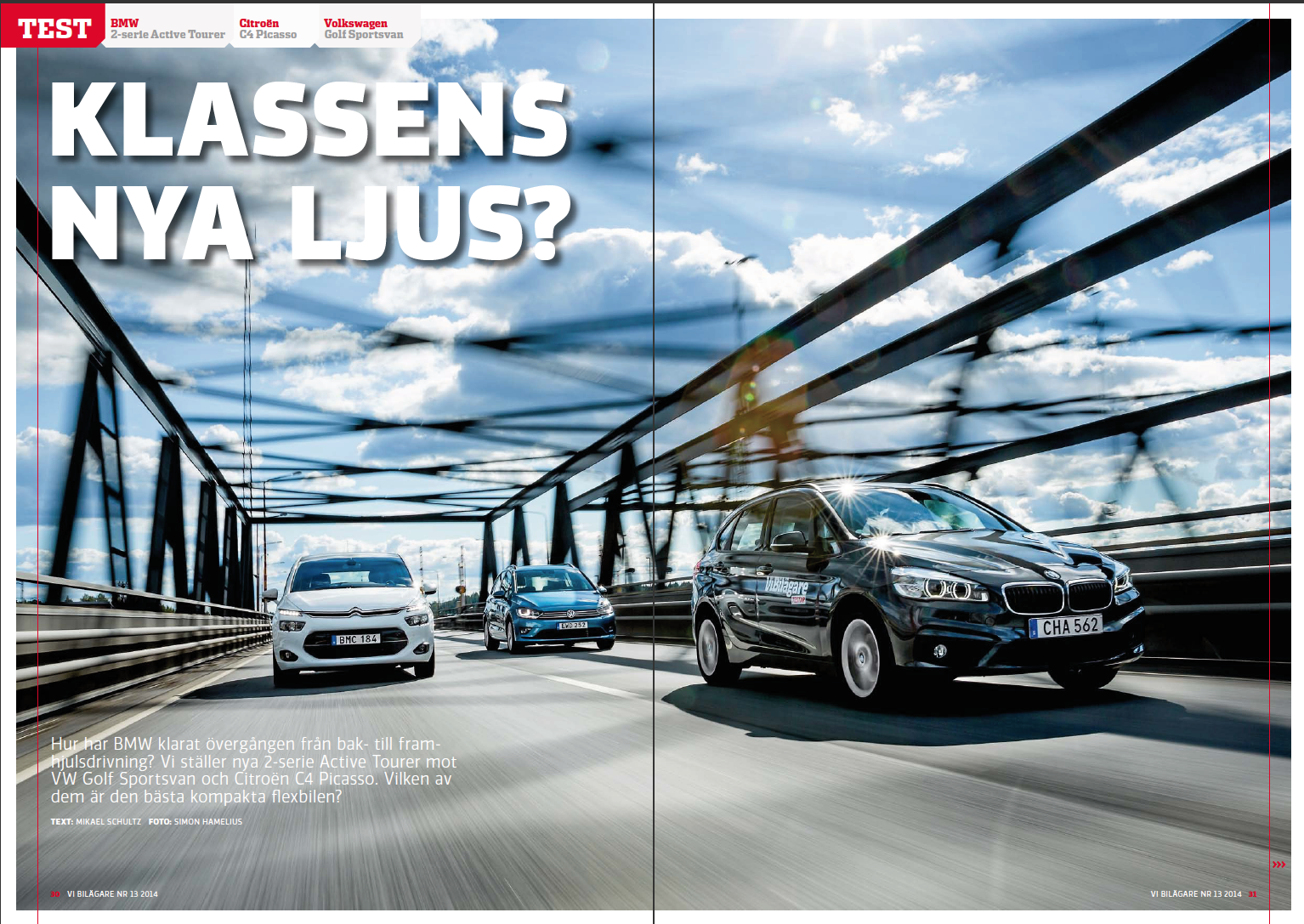 PDF 2014/13 Test: BMW 2-serie, Citroen C4 Picasso, VW Golf Sportsvan