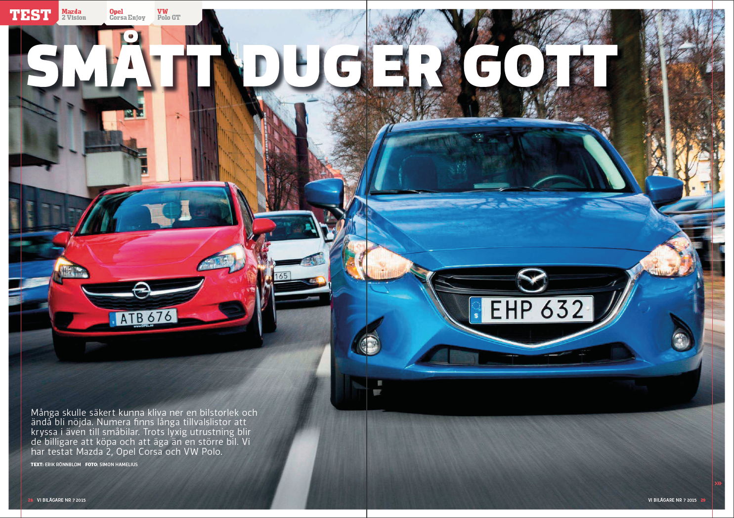 PDF 2015/07 ViB Test: Mazda 2, Volkswagen Polo, Opel Corsa