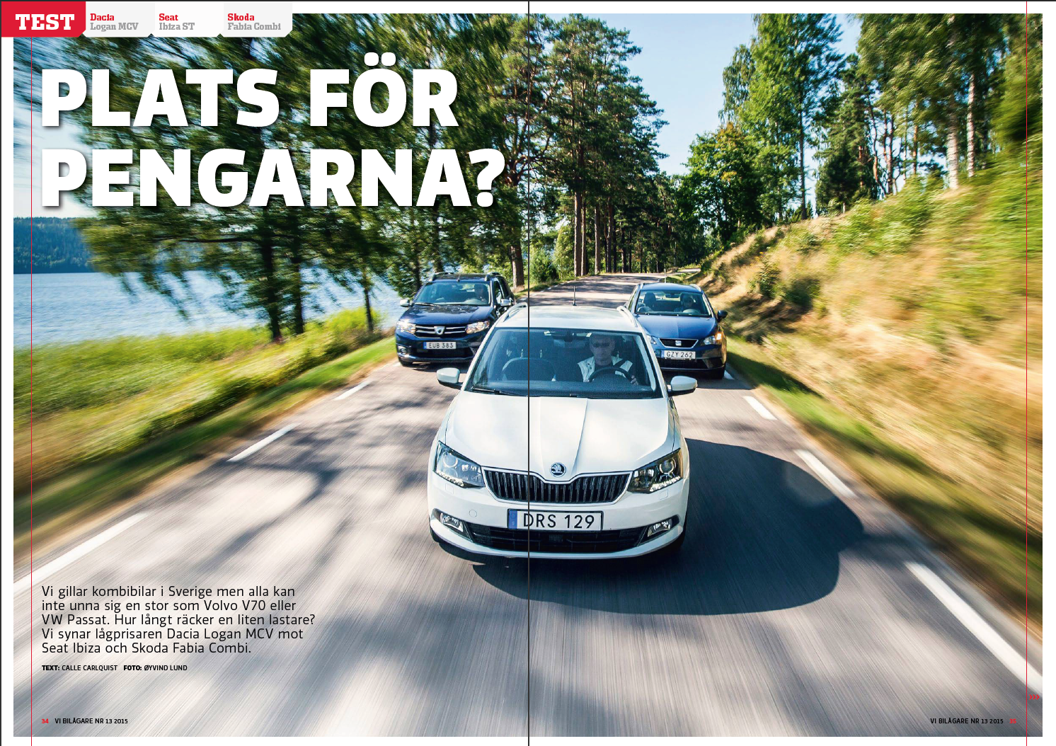 PDF 2015/13 ViB Test: Skoda Fabia, Seat Ibiza, Dacia Logan