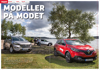 PDF  Vi Bilägare 2015/14 Test: Hyundai Tucson, Renault Kadjar, Mazda CX-5