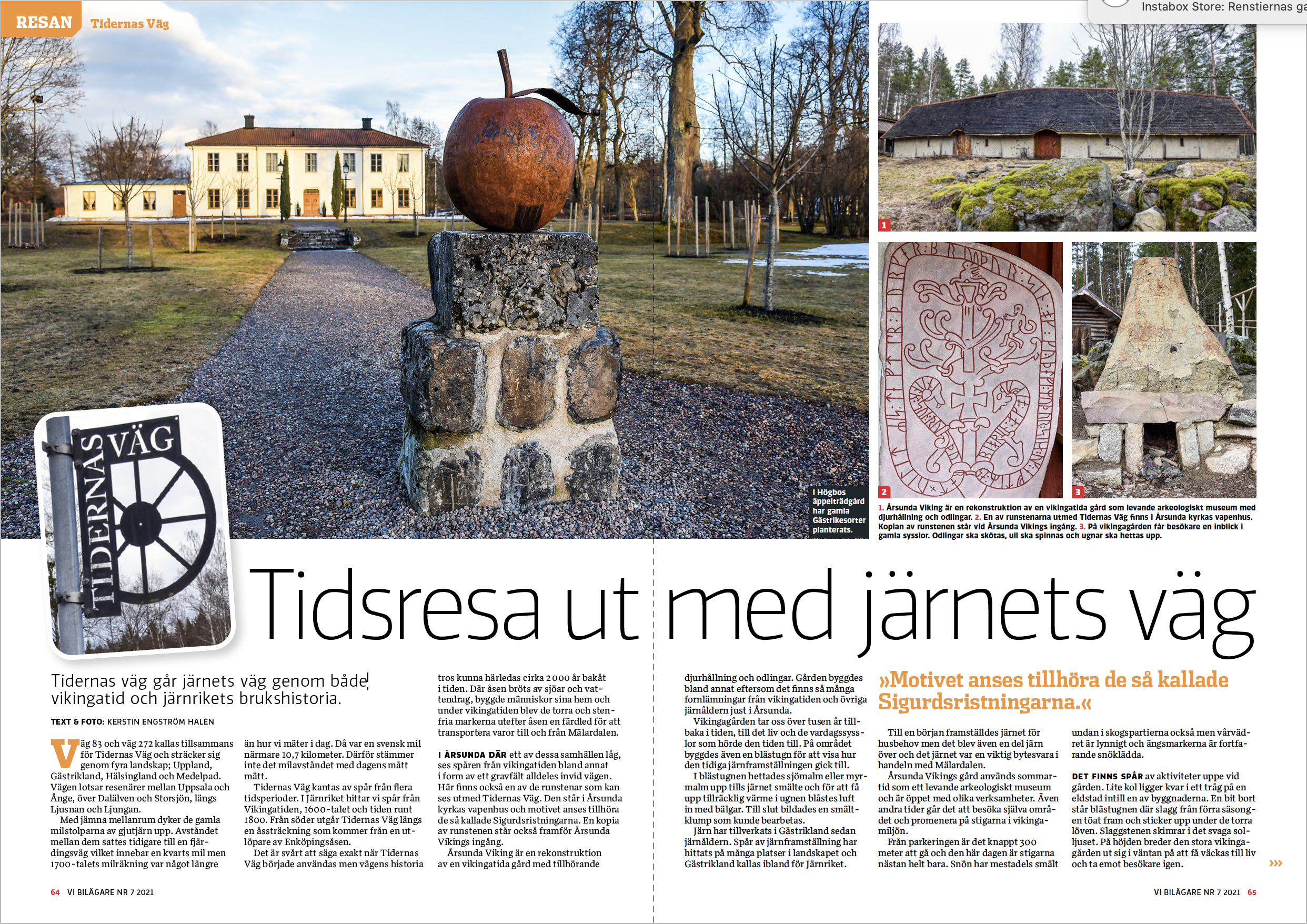 Vi Bilägare 2021/07 Resan: Tidernas Väg