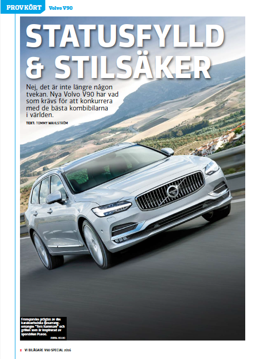 Volvo V90 Special. Vi Bilägare - 2