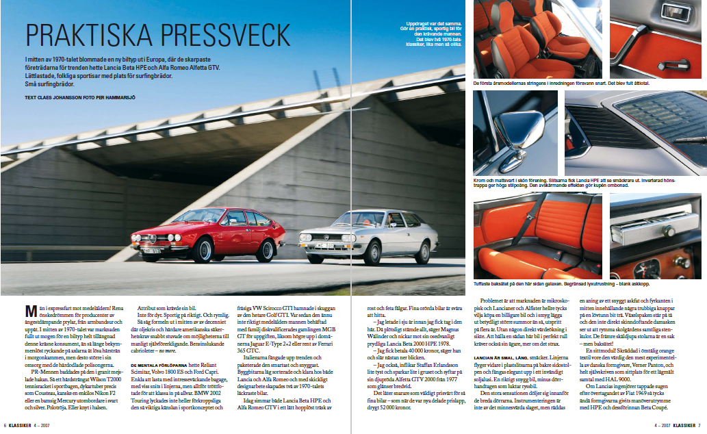 Digital läsning: Alfa Romeo Sportcoupéer. Klassiker - 8