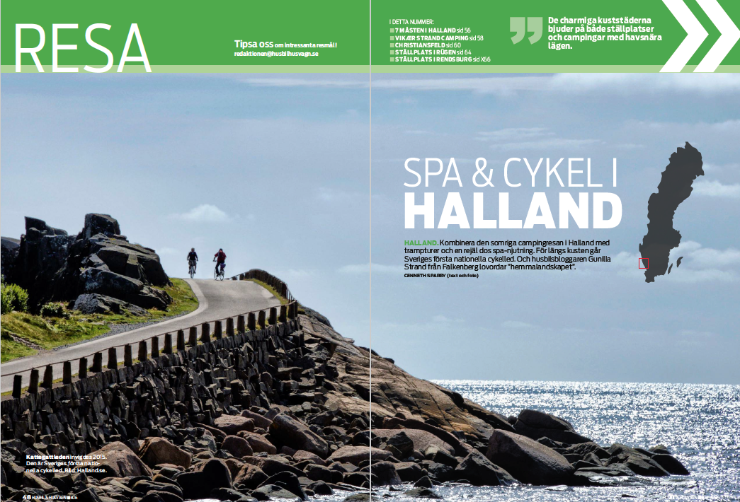 Resa:  Vackra Halland, Jylland, Rügen,