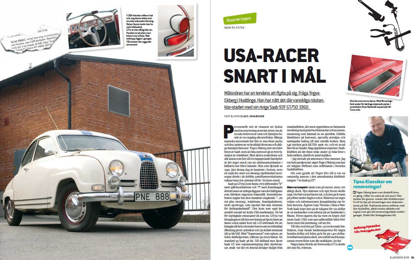 Digital läsning: SAAB 92-96 Tvåtakt. Klassiker - 6