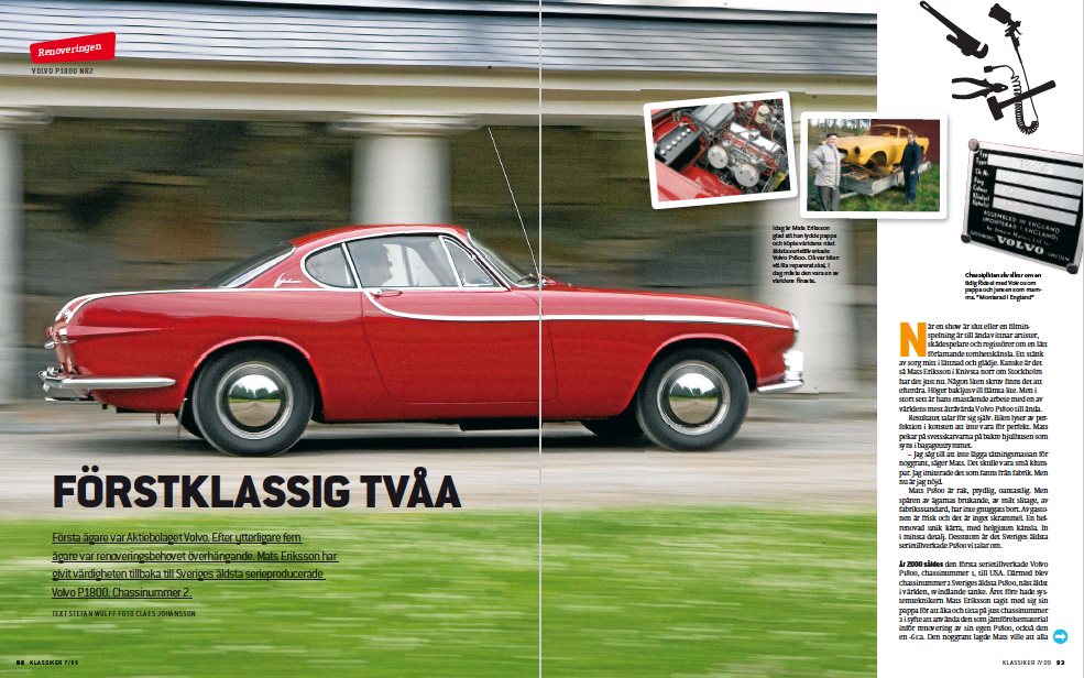 Digital läsning: Volvo P 1800. Klassiker - 3