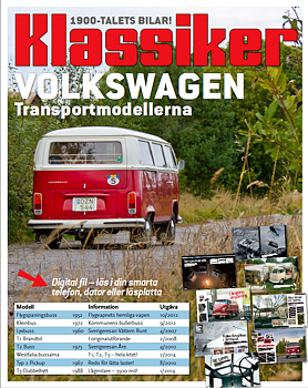 Digital läsning: Volkswagen, Transportmodellerna. Klassiker