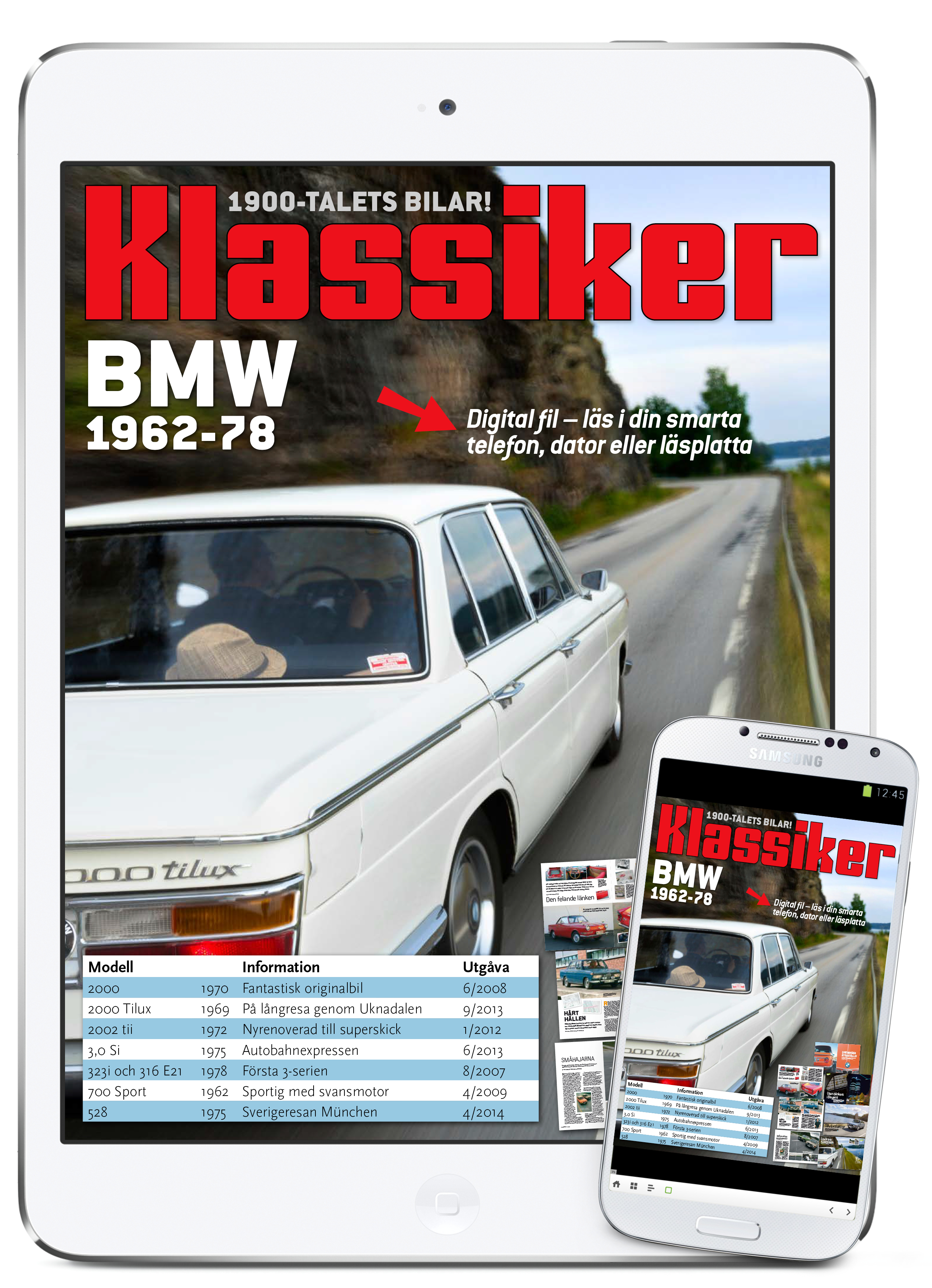 Digital läsning: BMW Klassiker