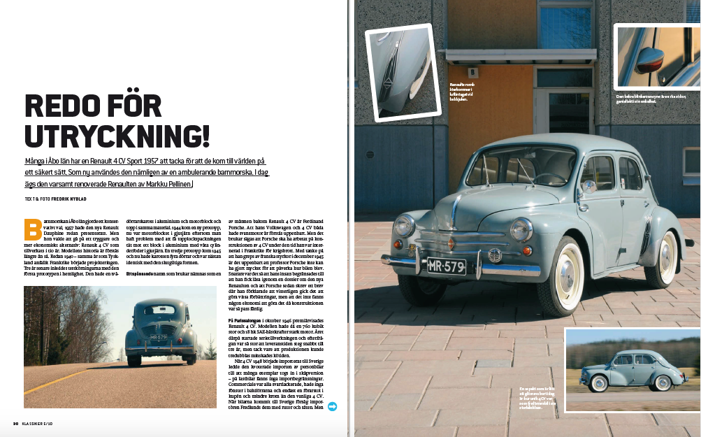 Digital läsning: Renault Klassiker - 4