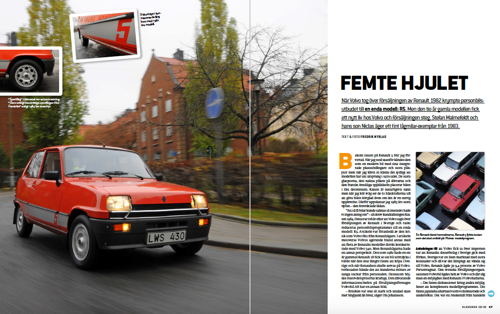 Digital läsning: Renault Klassiker - 7