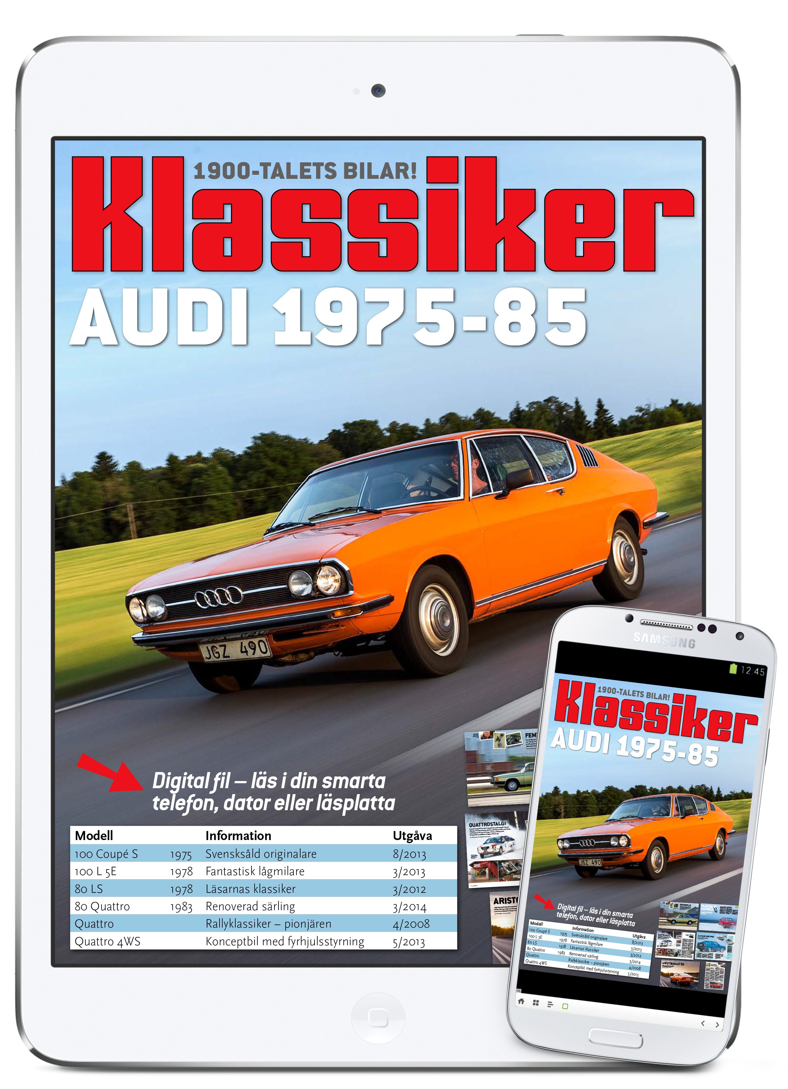 Digital läsning: Audi Klassiker
