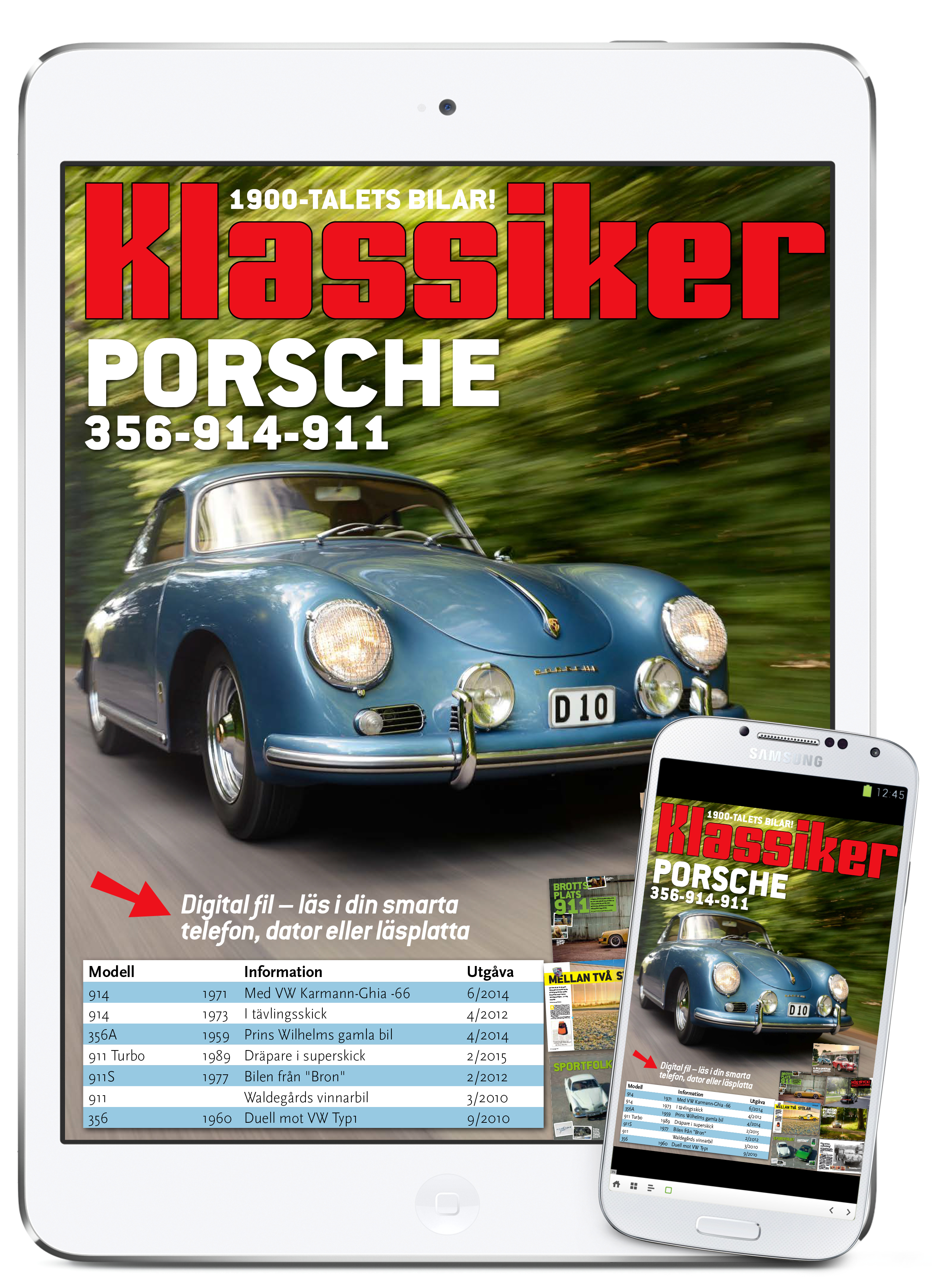 Digital läsning: Porsche Klassiker