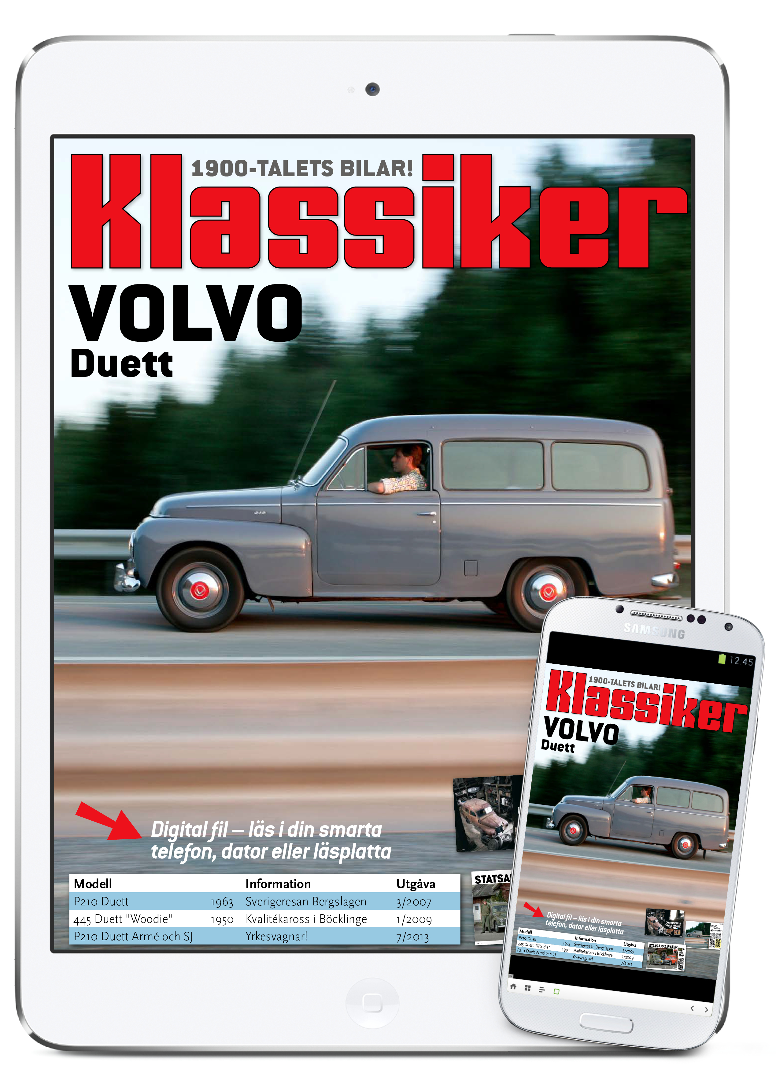Digital läsning: Volvo Duett Klassiker