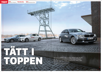 Vi Bilägare 2017/5 Biltest: BMW 520d, Mercedes-Benz 220d, Volvo S90 D4