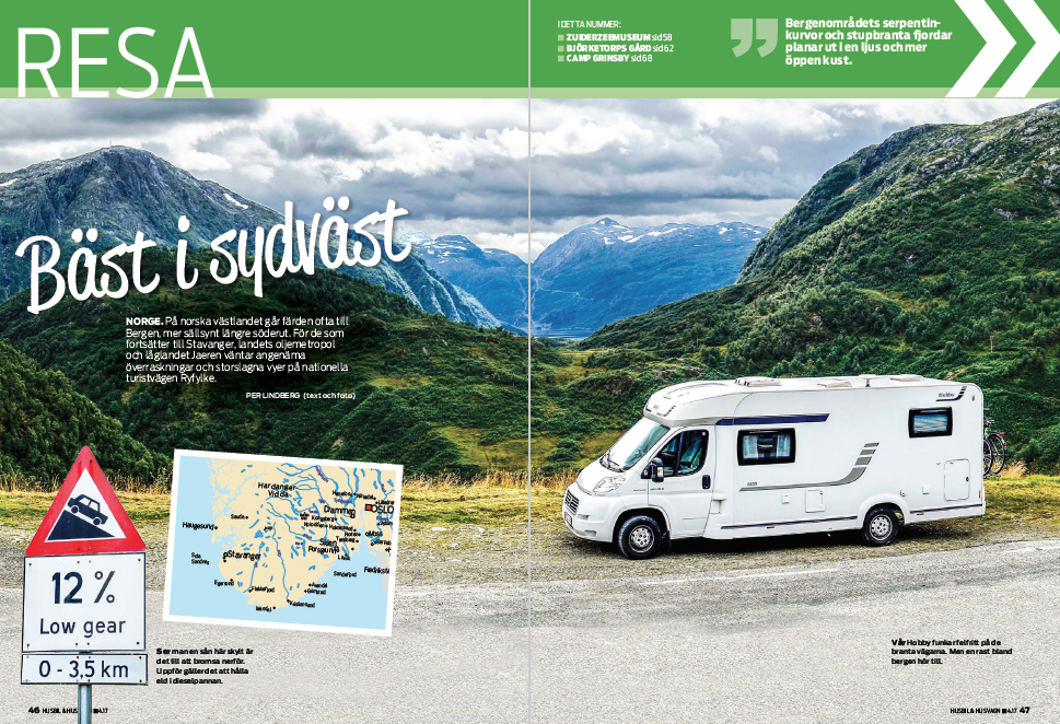 Resa: Norge, Holland, Blekinge, Värmland