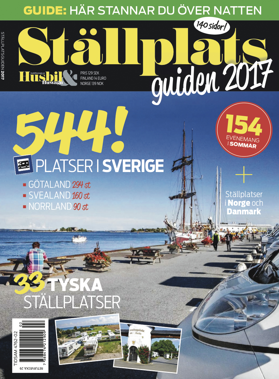 Digital fil       Husbil & Husvagn Ställplatsguiden 2017