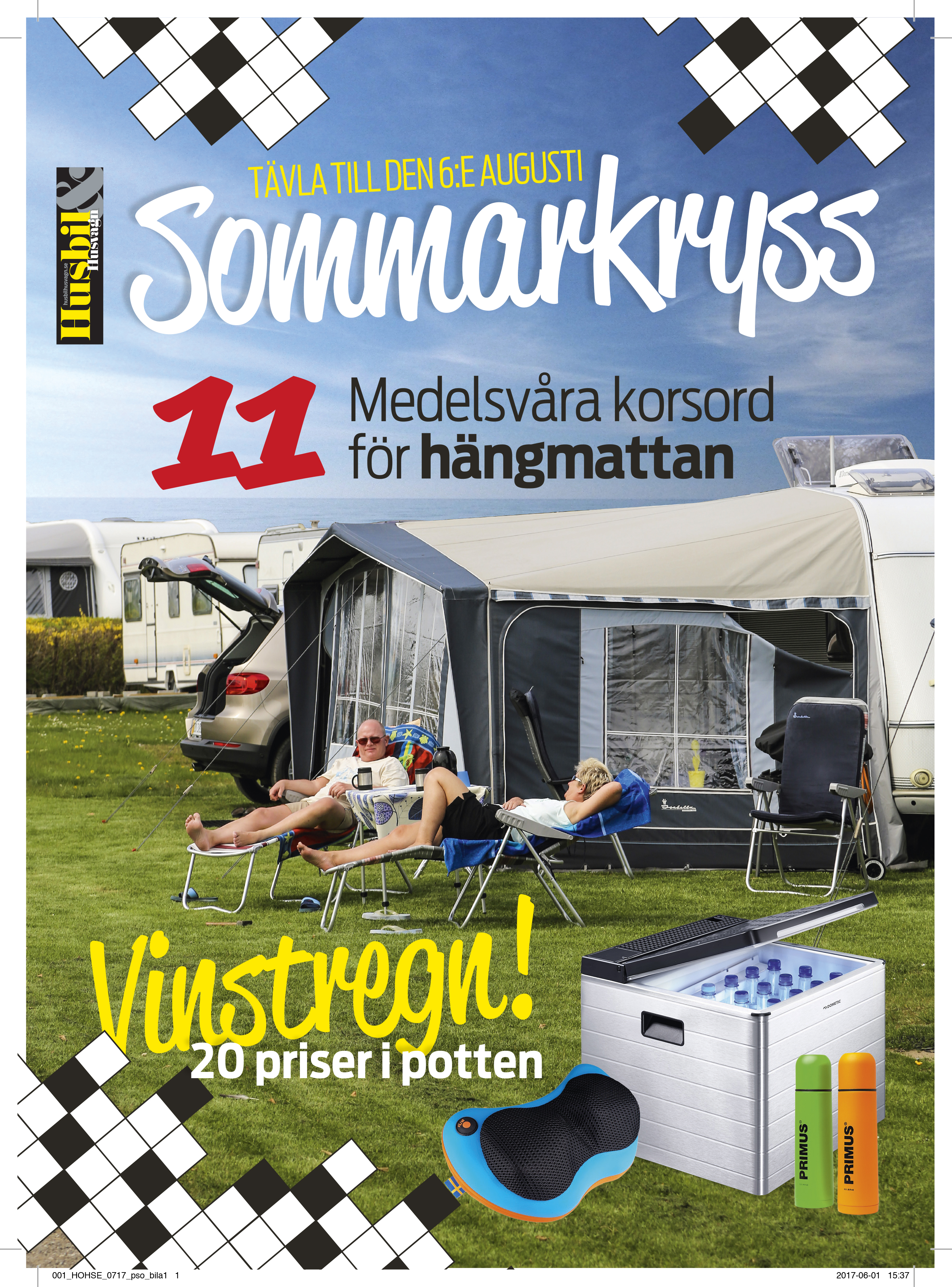 Digital fil –&nbsp;Korsordsbilaga, Husbil & Husvagn 7.2017