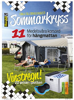 Digital fil –&nbsp;Korsordsbilaga, Husbil & Husvagn 7.2017