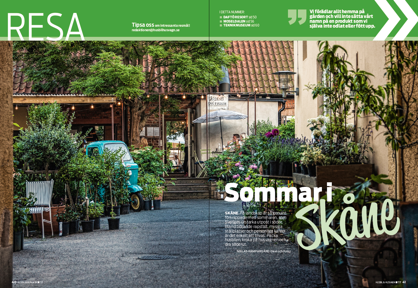 Resa: Skåne, Strömstad, Tyskland