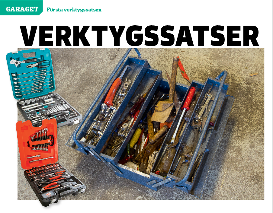 Vi Bilägare 2017/14 Garaget: Verktygssatser